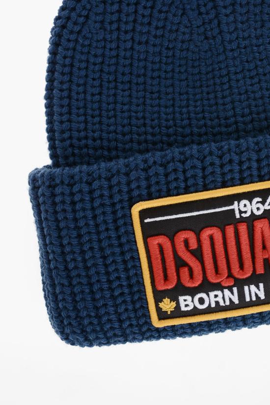  디스퀘어드2 비니 S82KNM0173SJ01W003063073 Blue - DSQUARED2