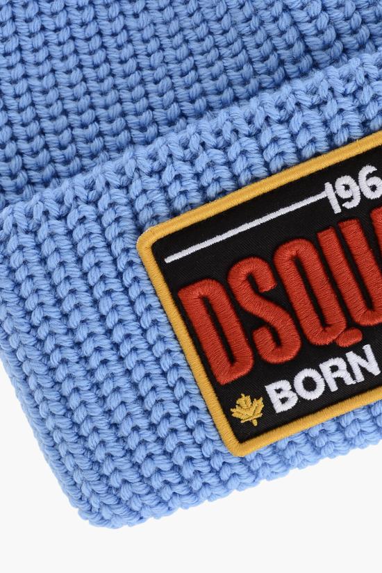  디스퀘어드2 비니 S82KNM0173SJ01W003063099 Light blue - DSQUARED2