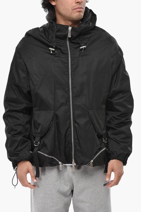  오프화이트 자켓 OMEB047F23FAB0021000 Black