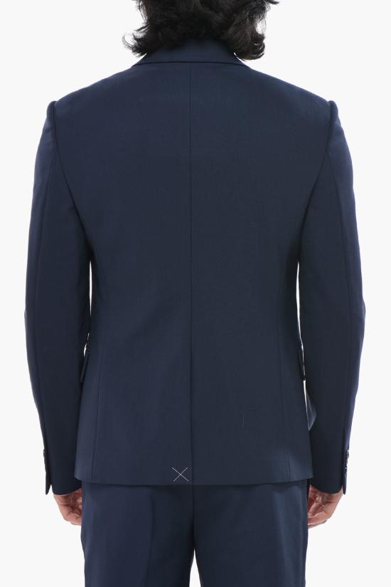  오프화이트 수트 자켓 OMEN081F23FAB0014747 Blue - OFF WHITE