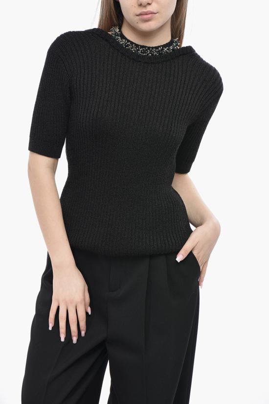  드리스 반 노튼 스웨터 0112081714900 Black
