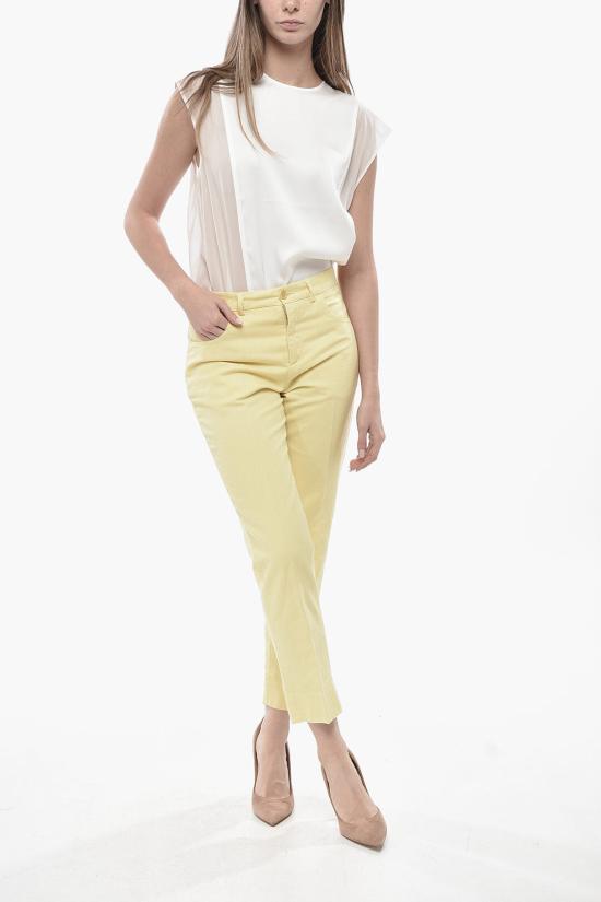  아스페시 스트레이트 팬츠 0159G20885155 Yellow - ASPESI