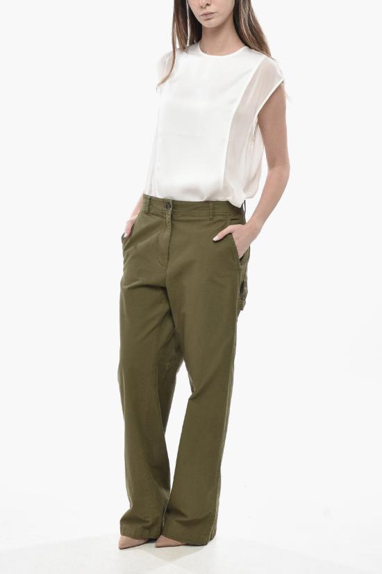  아스페시 스트레이트 팬츠 0184L03410169 Military Green - ASPESI