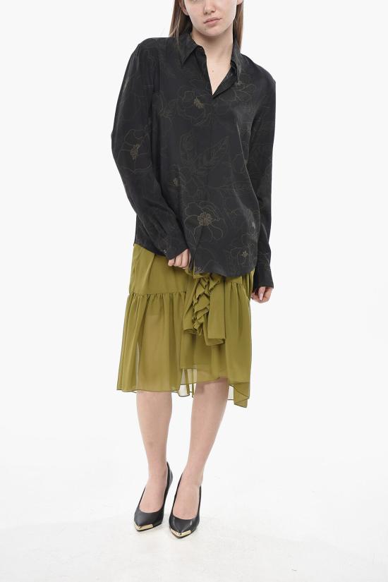  드리스 반 노튼 셔츠 242 010707 9068 900 Black - DRIES VAN NOTEN
