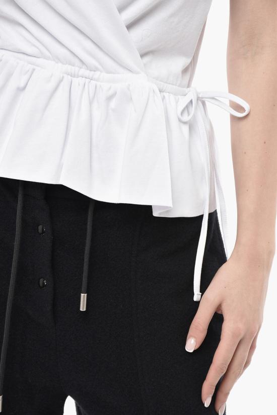  드리스 반 노튼 반팔 티셔츠 0111441603001 White - DRIES VAN NOTEN