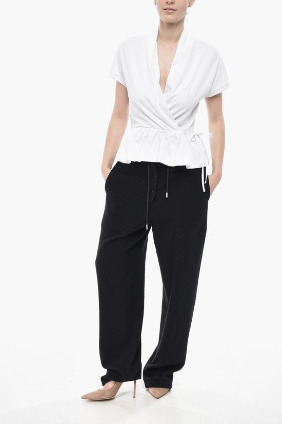  드리스 반 노튼 반팔 티셔츠 0111441603001 White - DRIES VAN NOTEN