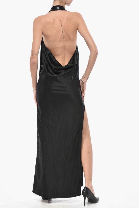  오프화이트 롱 원피스 OWDI005F23FAB0021000 Black - OFF WHITE