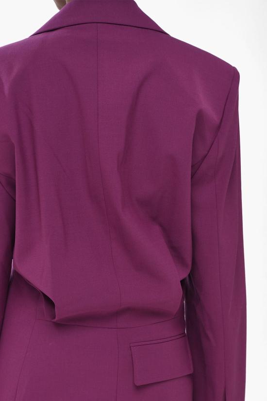  오프화이트 숏 원피스 OWDB411F22FAB0013200 Violet - OFF WHITE