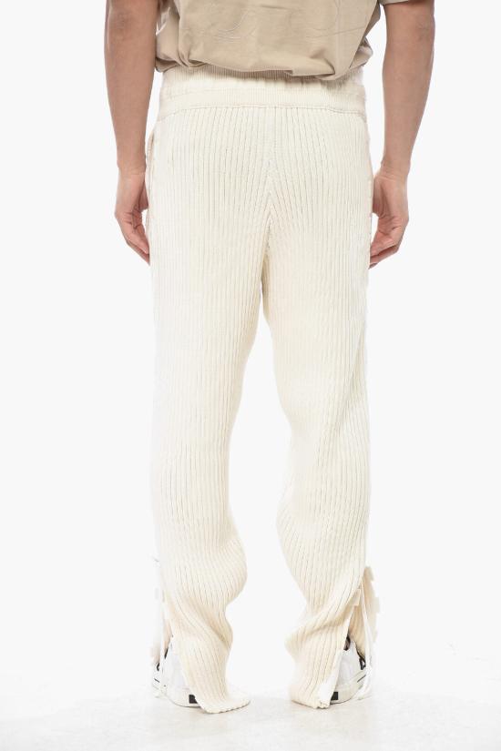  오프화이트 트레이닝/조거 팬츠 OMHG013S23KNI0010300 White - OFF WHITE