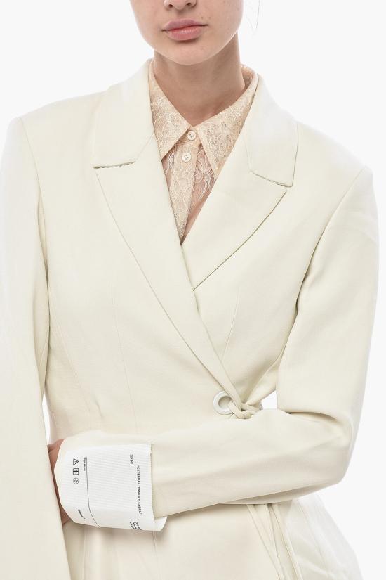  오프화이트 수트 자켓 OWEF028S19D950740201 White - OFF WHITE