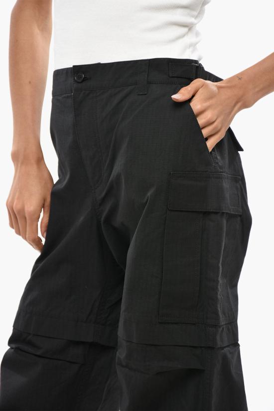  워드로브NYC 스트레이트 팬츠 W2062R11CO BLK Black - WARDROBE.NYC