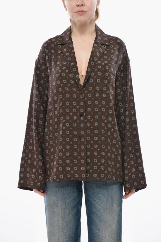  모스키노 셔츠 A02055455 1102 Brown