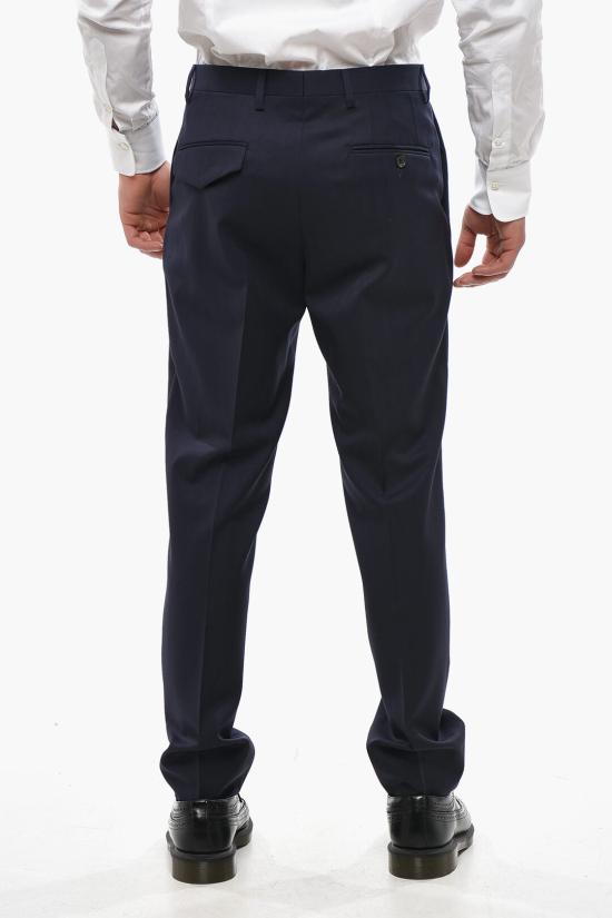  꼬르넬리아니 수트 팬츠 914H06 3117429 001 Blue - CORNELIANI