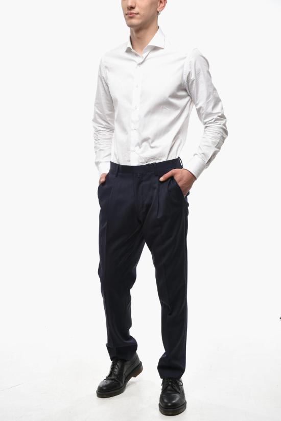  꼬르넬리아니 수트 팬츠 914H06 3117429 001 Blue - CORNELIANI