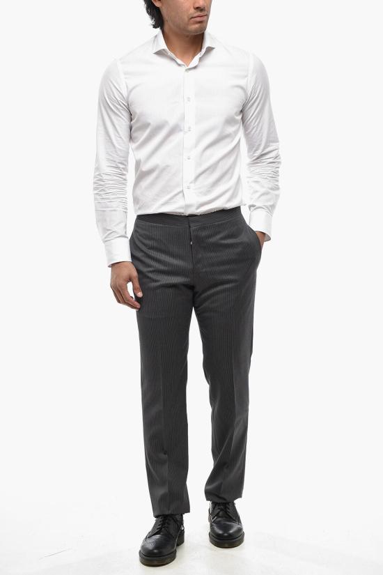  꼬르넬리아니 스트레이트 팬츠 855293 0117160 013 Gray - CORNELIANI