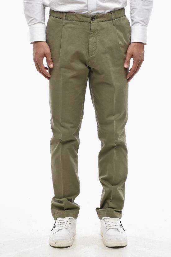  꼬르넬리아니 치노 팬츠 914ED6 3120190 052 Military Green