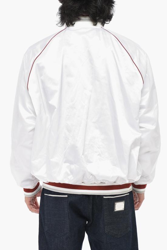  지방시 봄버 자켓 BM016M15EH 100 White - GIVENCHY