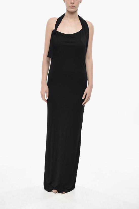  생로랑 롱 원피스 776442Y3I981000 Black