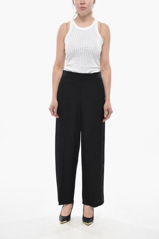  JW앤더슨 스트레이트 팬츠 TR0376 PG0011 999 BLACK - JW ANDERSON