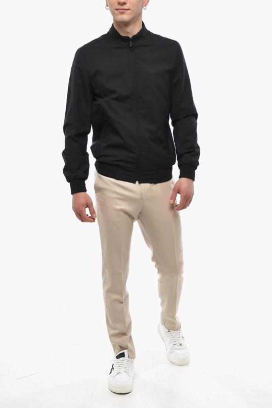  꼬르넬리아니 봄버 자켓 85LAM5 0120178 020 Black - CORNELIANI