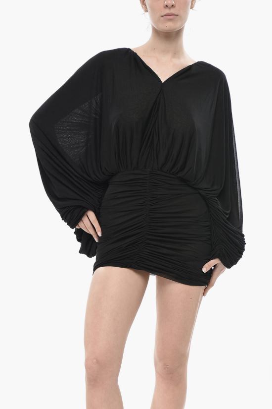  생로랑 숏 원피스 777910Y5G291000 Black - SAINT LAURENT