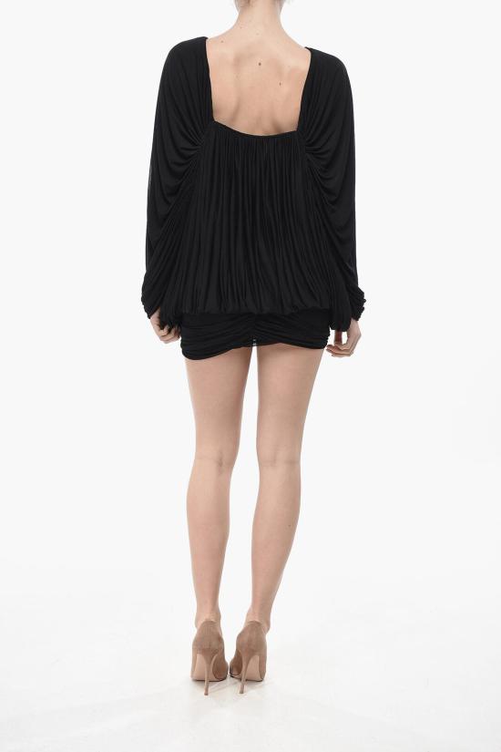  생로랑 숏 원피스 777910Y5G291000 Black - SAINT LAURENT