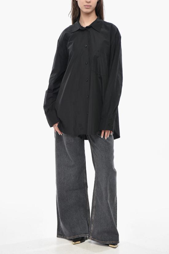  안다마네 셔츠 TM170901B TNC181 BLACK - ANDAMANE