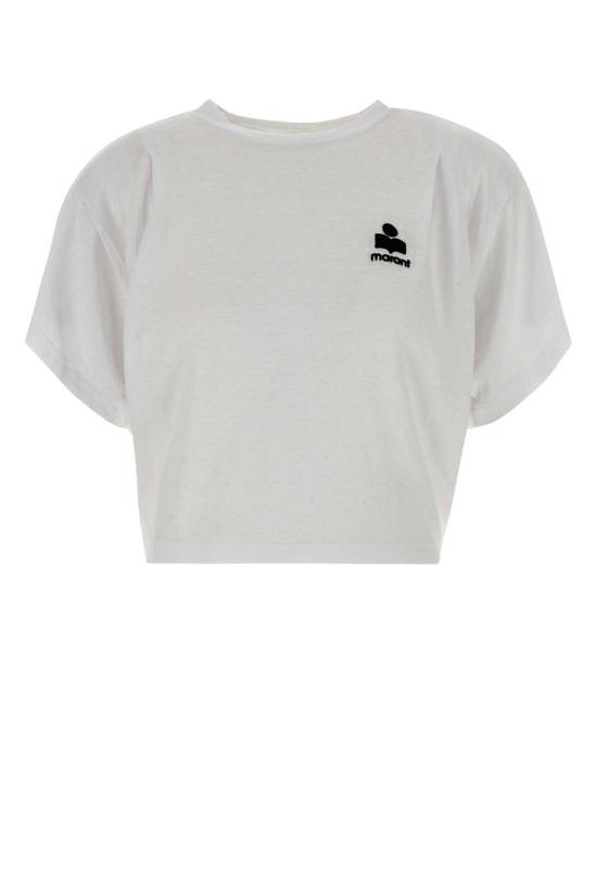 26FW 이자벨마랑에뚜왈 키안제 티셔츠 TS0313FAA1N09E 20WH White