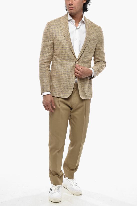  꼬르넬리아니 수트 자켓 87XY70 1116296 036 Yellow - CORNELIANI