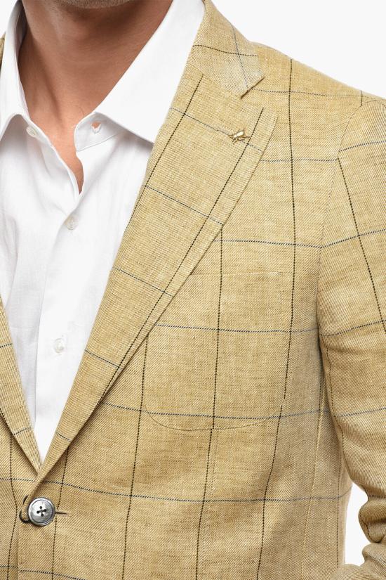  꼬르넬리아니 수트 자켓 85XZ79 0166913 034 Yellow - CORNELIANI