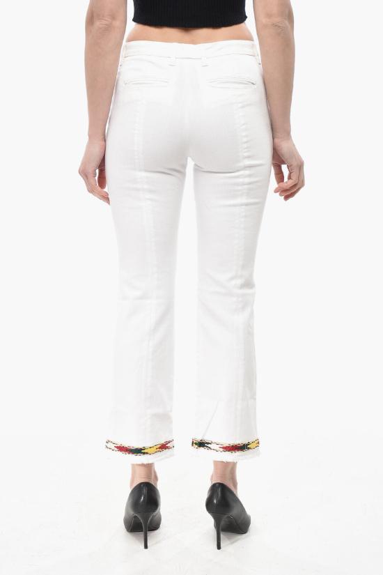  트루 로얄 스트레이트 팬츠 T152TRF07 000 White - TRUE ROYAL