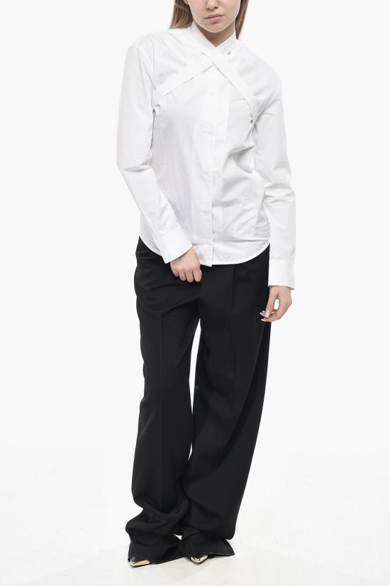  오프화이트 셔츠 OWGE014F23 FAB001 0100 White - OFF WHITE