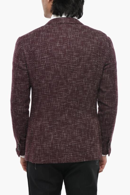  꼬르넬리아니 수트 자켓 85XY72 0118350 040 Burgundy - CORNELIANI