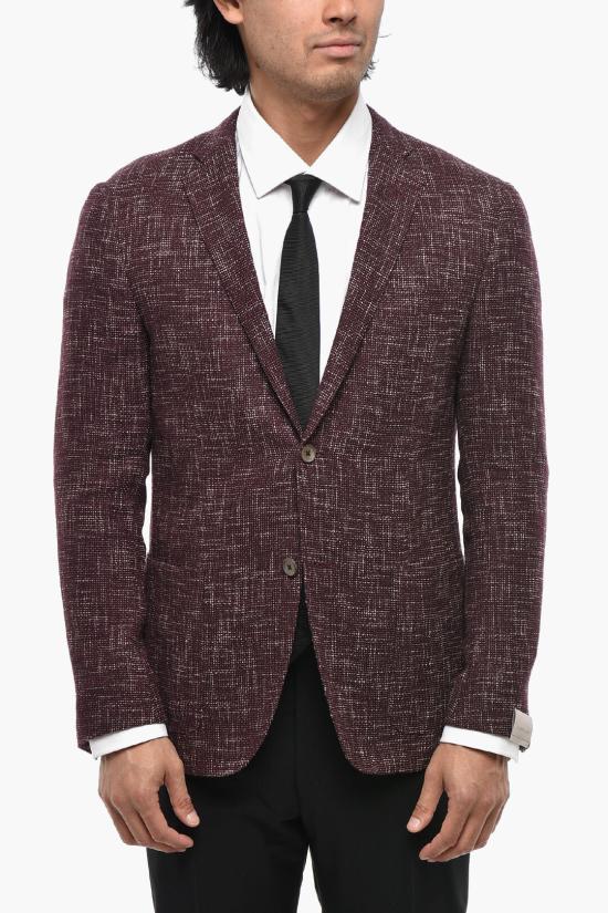  꼬르넬리아니 수트 자켓 85XY72 0118350 040 Burgundy