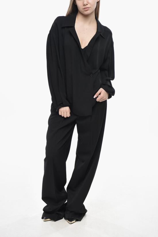  케이트 블라우스 2371338W338 200 Black - KHAITE