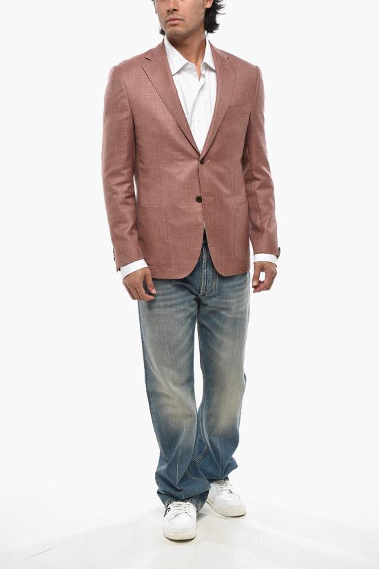  꼬르넬리아니 수트 자켓 91XY76 3118280 048 Pink - CORNELIANI