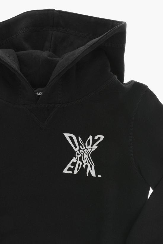  [키즈] 디스퀘어드2 티셔츠 DQ2526 D003G DQ900 Black - DSQUARED2