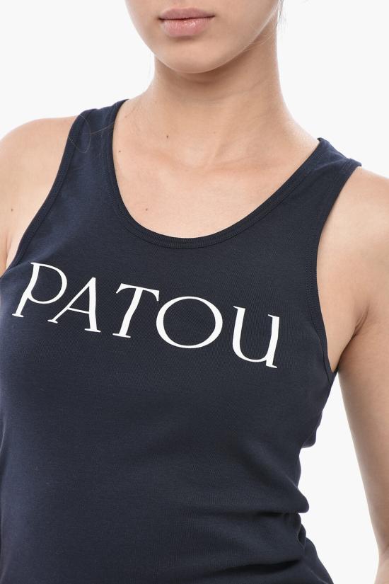  파투 민소매 티셔츠 JE0159994699N Blue - PATOU