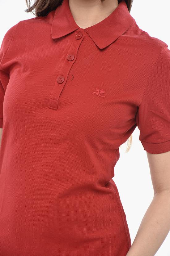  쿠레쥬 숏 원피스 125JRO554JS0193 4015 Red - COURREGES