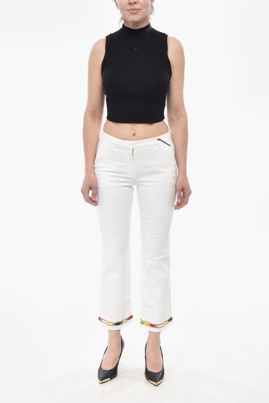  쿠레쥬 민소매 티셔츠 225MTO402FI0049 9999 Black - COURREGES