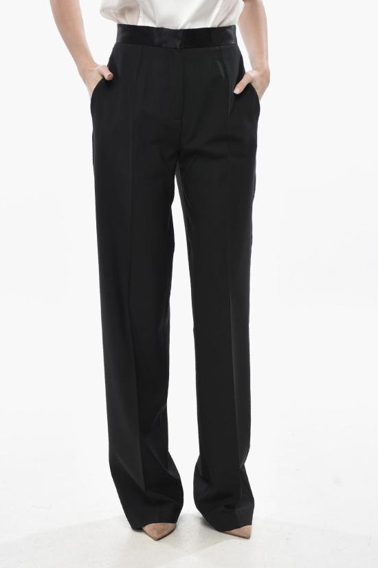  넨시 도자카 스트레이트 팬츠 NDSS24 TRS049 BLACK