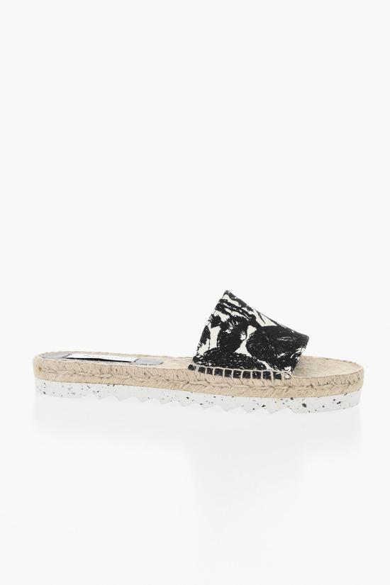  스텔라 맥카트니 뮬/슬리퍼 810341E001751300 Black White - STELLA MCCARTNEY