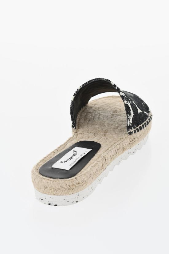  스텔라 맥카트니 뮬/슬리퍼 810341E001751300 Black White - STELLA MCCARTNEY