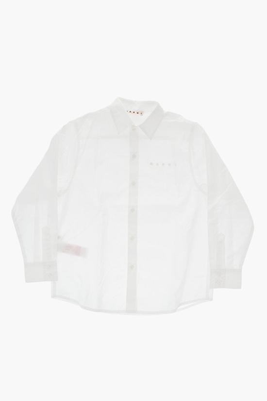  [키즈] 마르니 셔츠 M01229 M00NT 0M111 White