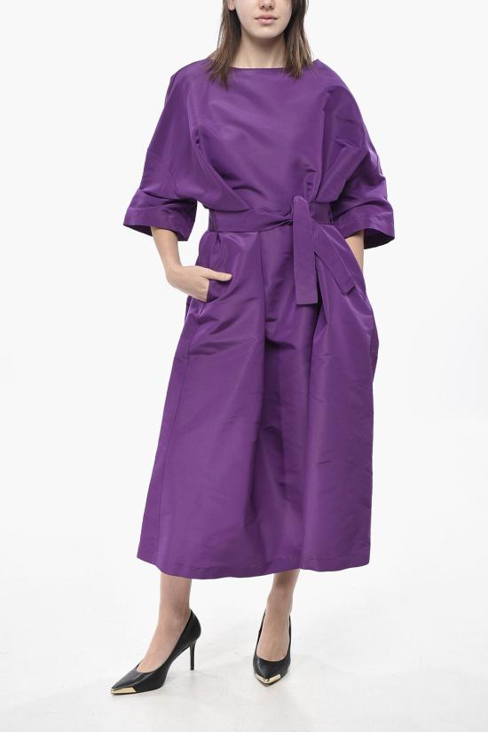  슈퍼 블론드 롱 원피스 DRESS TR 23 Violet