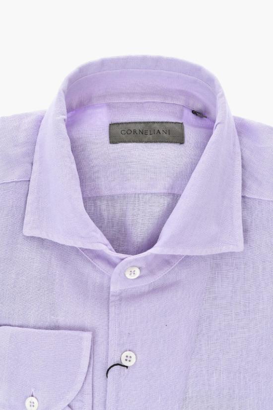  꼬르넬리아니 긴팔 셔츠 91PS01 3120252 043 Violet - CORNELIANI