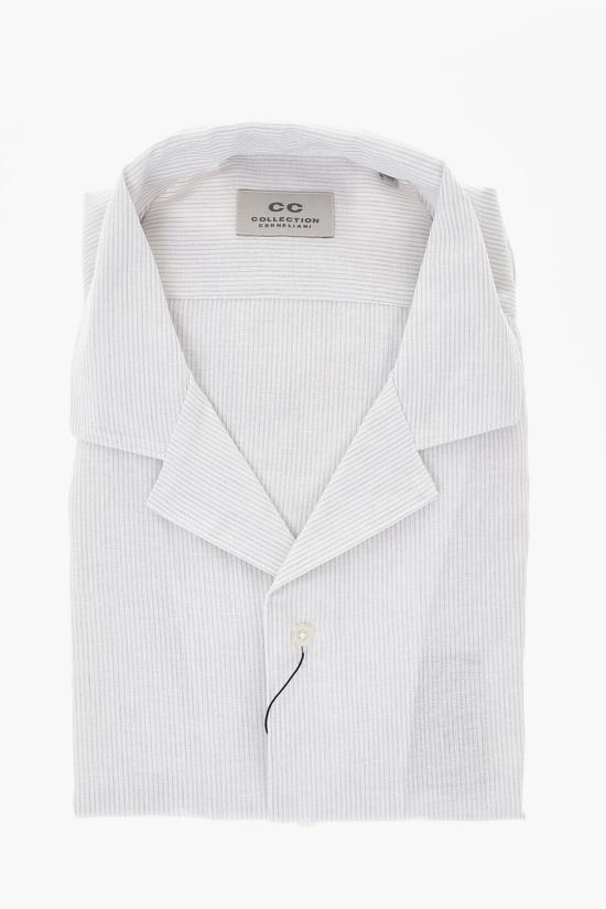  꼬르넬리아니 긴팔 셔츠 91IX54 3161152 013 Gray