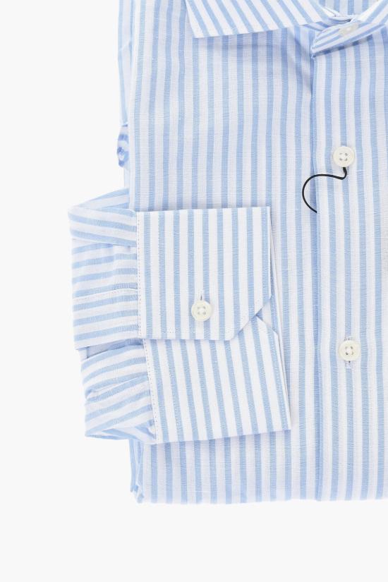  꼬르넬리아니 긴팔 셔츠 91P02N 3120263 009 Blue - CORNELIANI