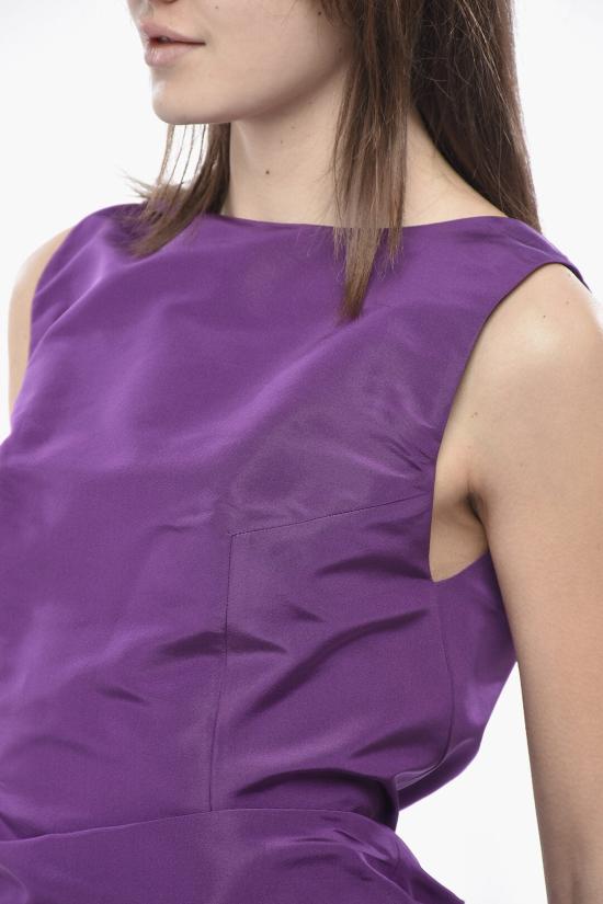  슈퍼 블론드 롱 원피스 DRESS DVN VIOLA Violet - SUPER BLOND
