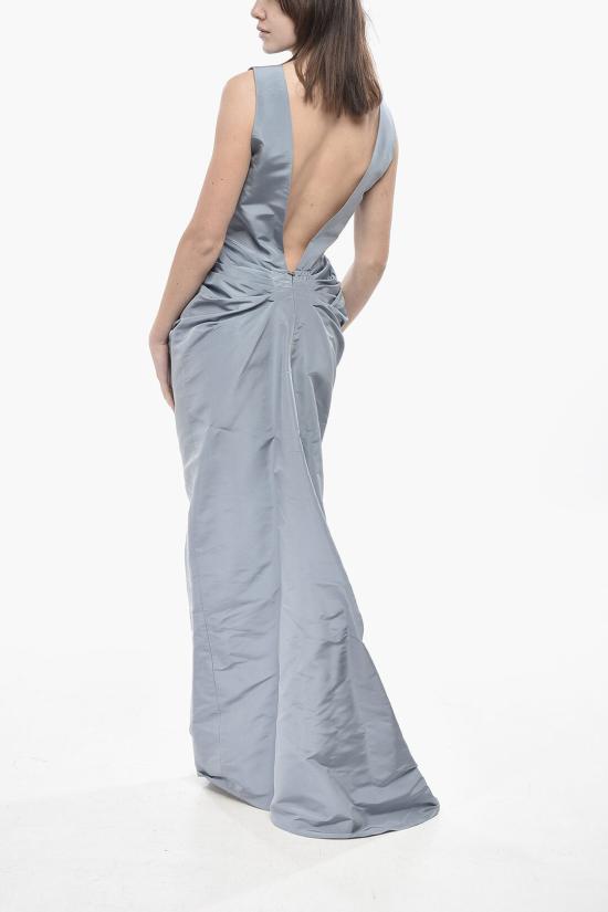  슈퍼 블론드 롱 원피스 DRESS DVN AZZURRO Light blue - SUPER BLOND